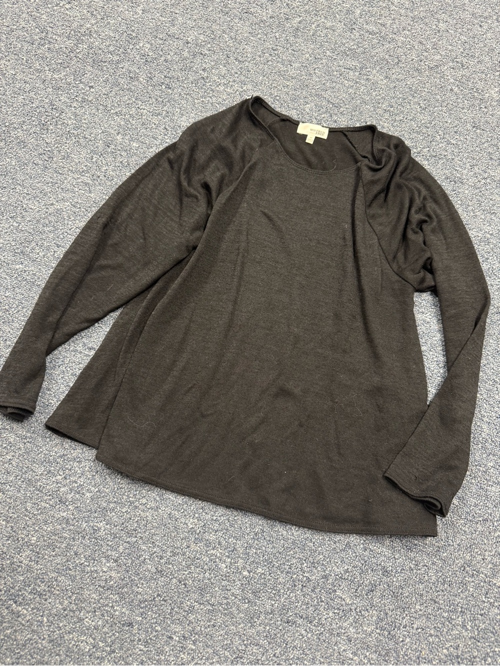 Wilfred Free Black Long Sleeve Shirt